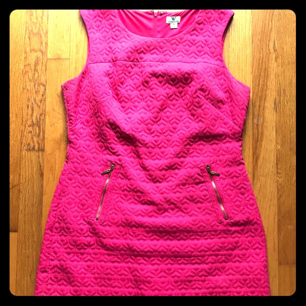 Pink Shift Dress